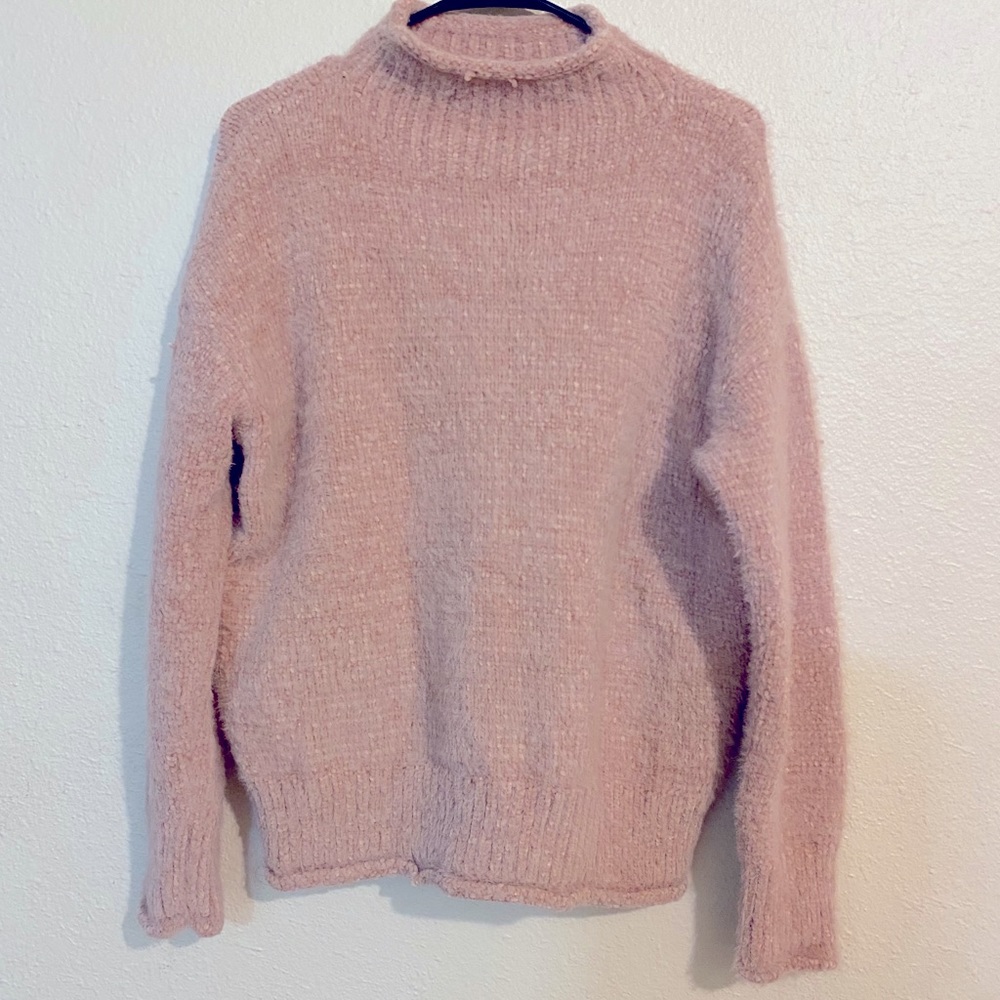Rachel Zoe Soft Baby Pink Sweater